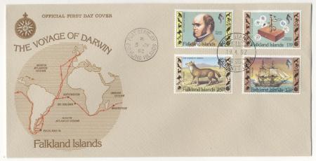 darwin first day cover Falklands 1982 